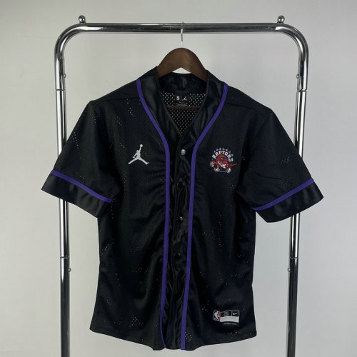 Maillot de Basket Toronto Raptors baseball Noir